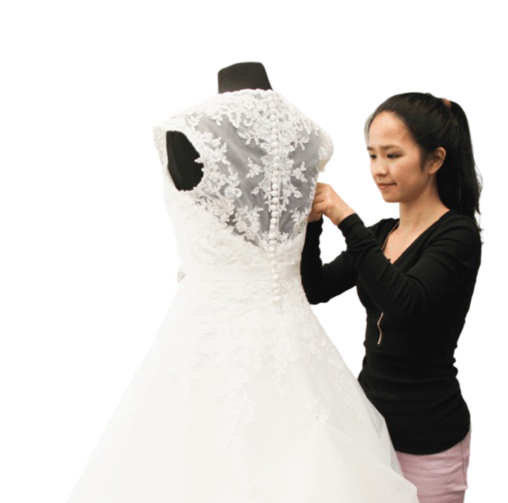 Bridal Seamstress Biggleswade Remove Bg